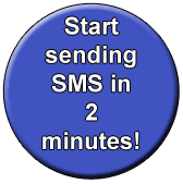 Start sending SMS in 2 minutes